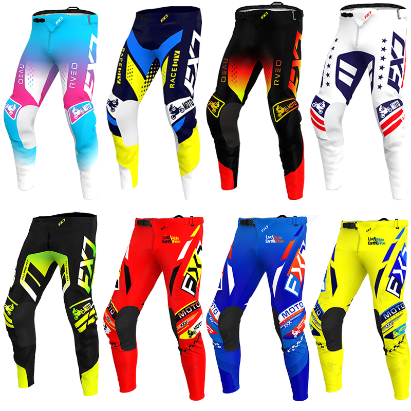 Motorcycle Gear Bundle - กางเกงวิบากเด็กวัยรุ่นผู้ใหญ่ MX กางเกง DH MTB Dirt