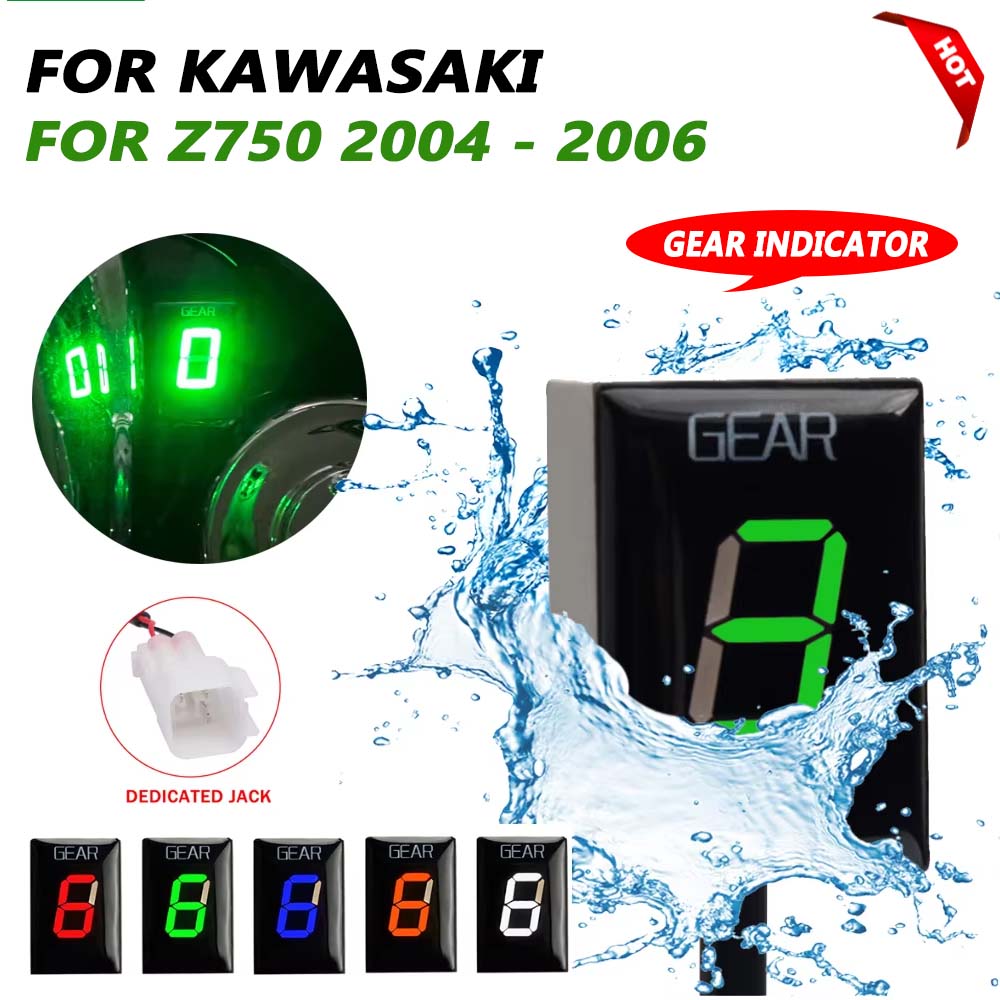 Motorcycle Gear Used - 1-6 ตัวบ่งชี้เกียร์สําหรับ Kawasaki Z750 Z 750