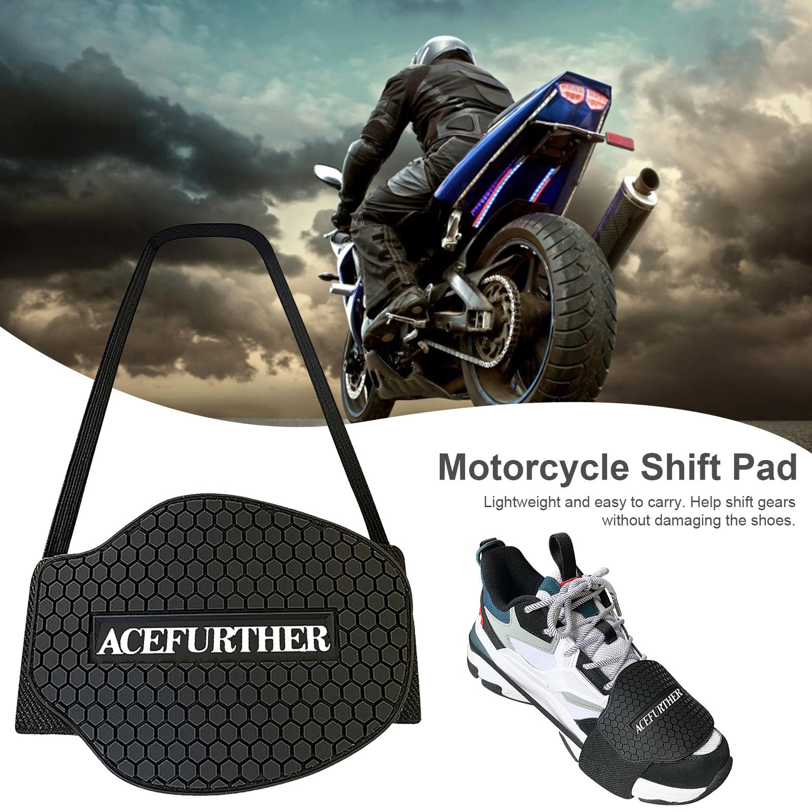 Motorcycle Gear Boots - แผ่นรองเกียร์มอเตอร์ไซค์กันลื่น ปลอกหุ้มรองเท้าบูทมอเตอร์ไซค์ อุปกรณ์ป้องกัน