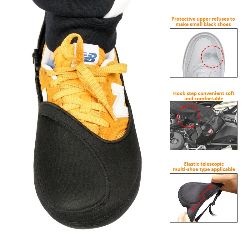 Motorcycle Gear Boots - รองเท้ารถจักรยานยนต์ Shifter อุปกรณ์ป้องกัน Protector BOOT COVER