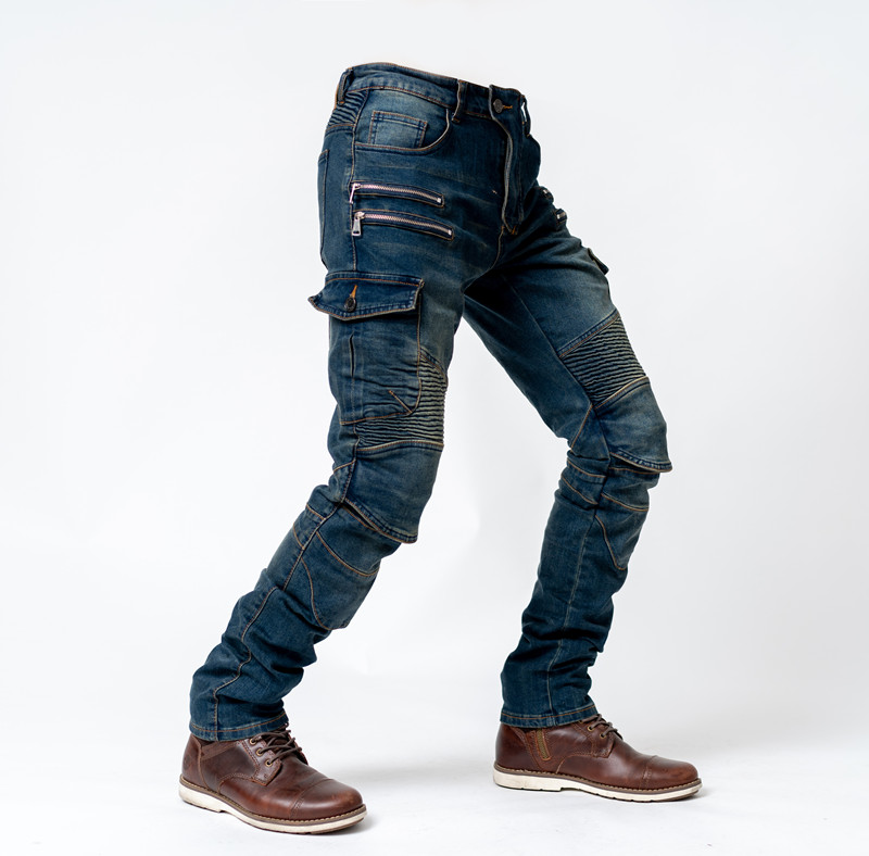 รถจักรยานยนต์ขี่กางเกงกางเกงยี - Motorcycle Gear Jeans บทวิจารณ์และราคา