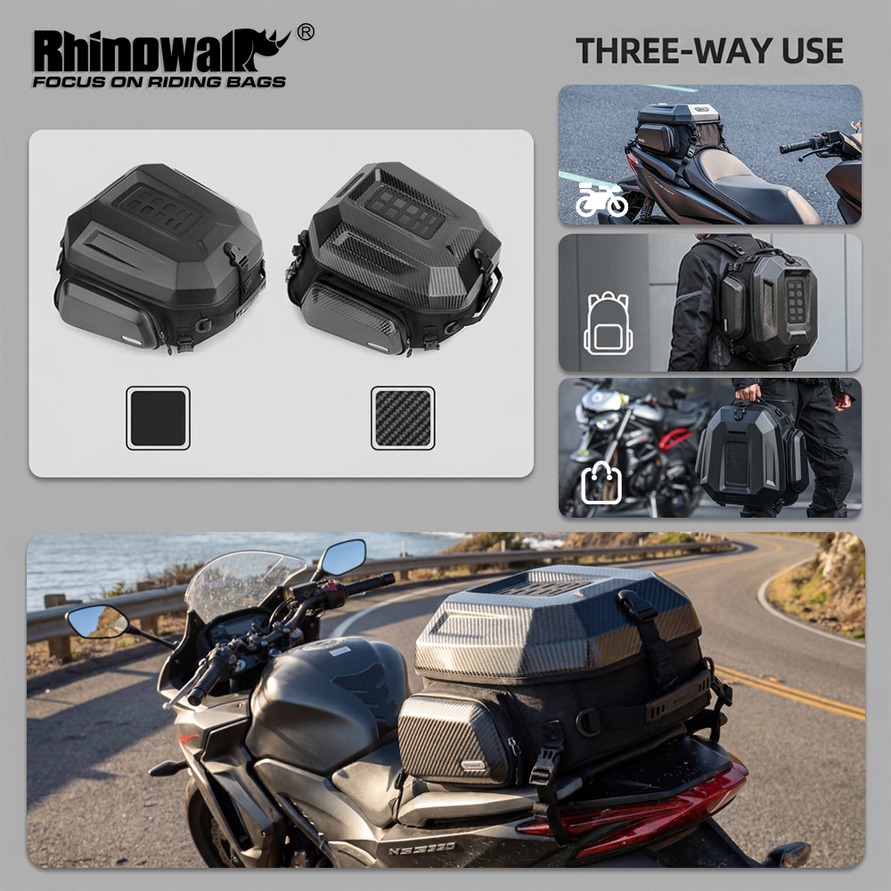 กระเป๋าท้ายมอเตอร์ไซค์ Rhinowa - Motorcycle Gear Warehouse บทวิจารณ์และราคา