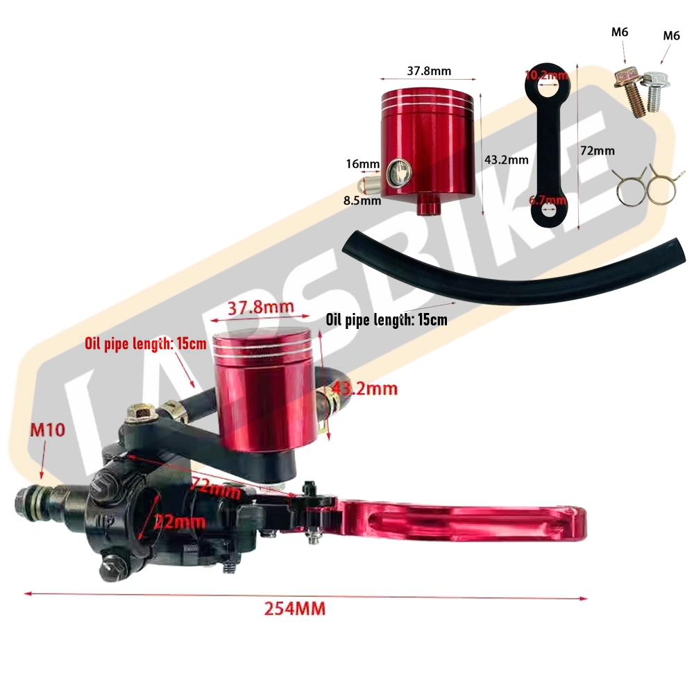 ปั๊มเบรคคลัตช์อลูมิเนียม CNC ข - Gear Clutch Motorcycle บทวิจารณ์และราคา