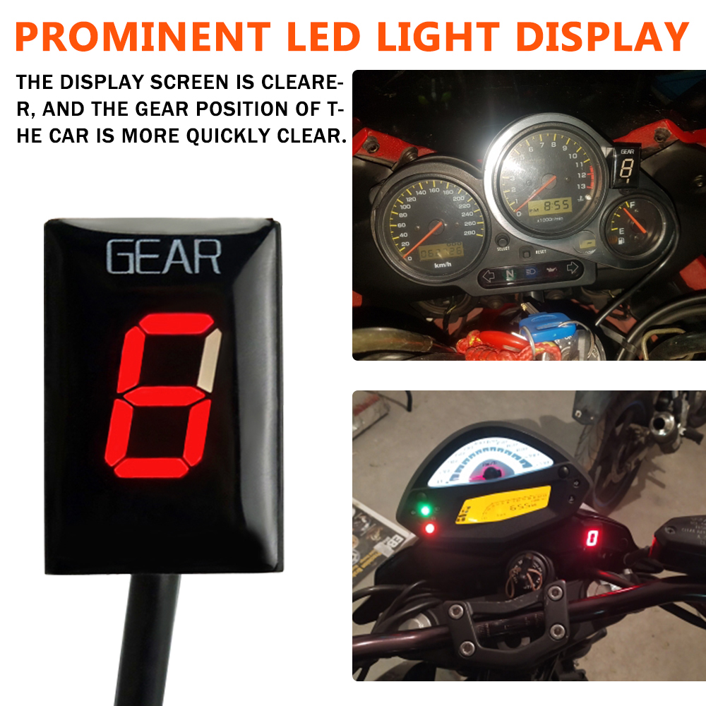 1-6 ตัวบ่งชี้เกียร์สําหรับ Kaw - Motorcycle Gear Used บทวิจารณ์และราคา