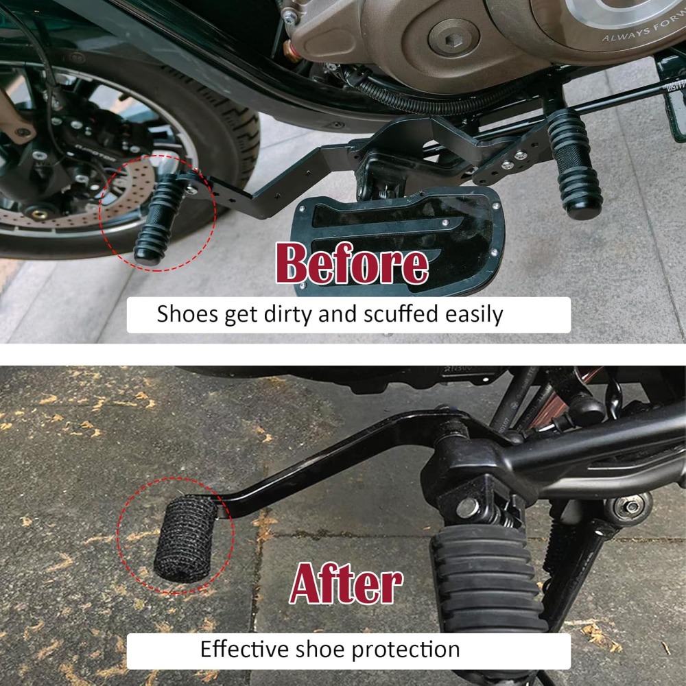 ที่ครอบรองเท้าป้องกันรอยขีดข่ว - Motorcycle Gear Boots บทวิจารณ์และราคา