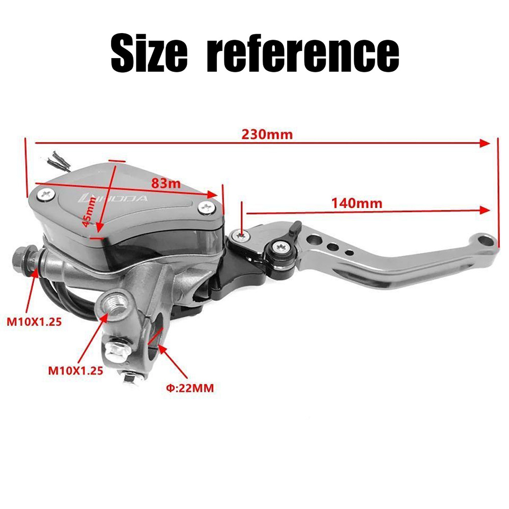ชุดกระบอกสูบคลัตช์ไฮดรอลิกมอเต - Gear Clutch Motorcycle บทวิจารณ์และราคา