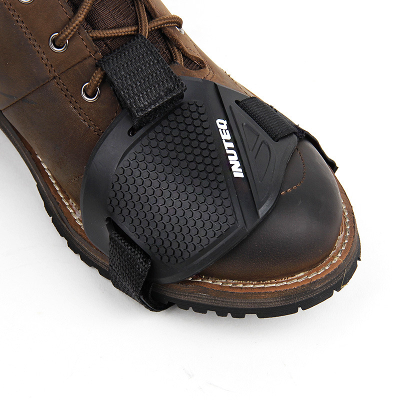 ฝาครอบรองเท้าแบบปรับได้ แผ่นรอ - Motorcycle Gear Boots บทวิจารณ์และราคา