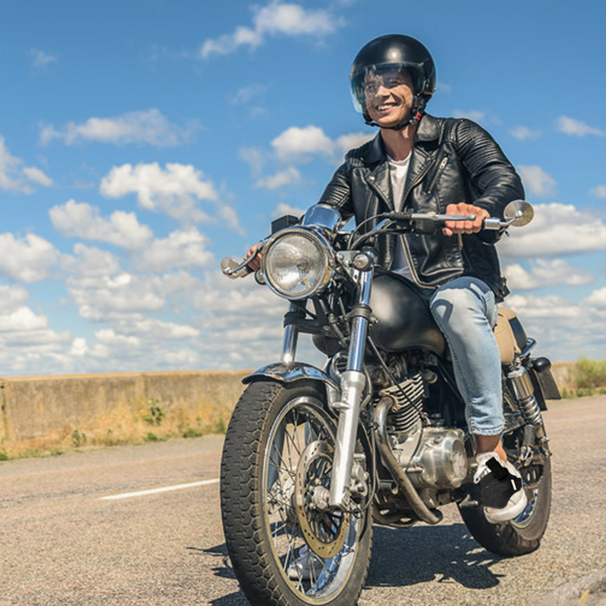 ปลอกหุ้มรองเท้าบูทมอเตอร์ไซค์ก - Motorcycle Gear Boots บทวิจารณ์และราคา